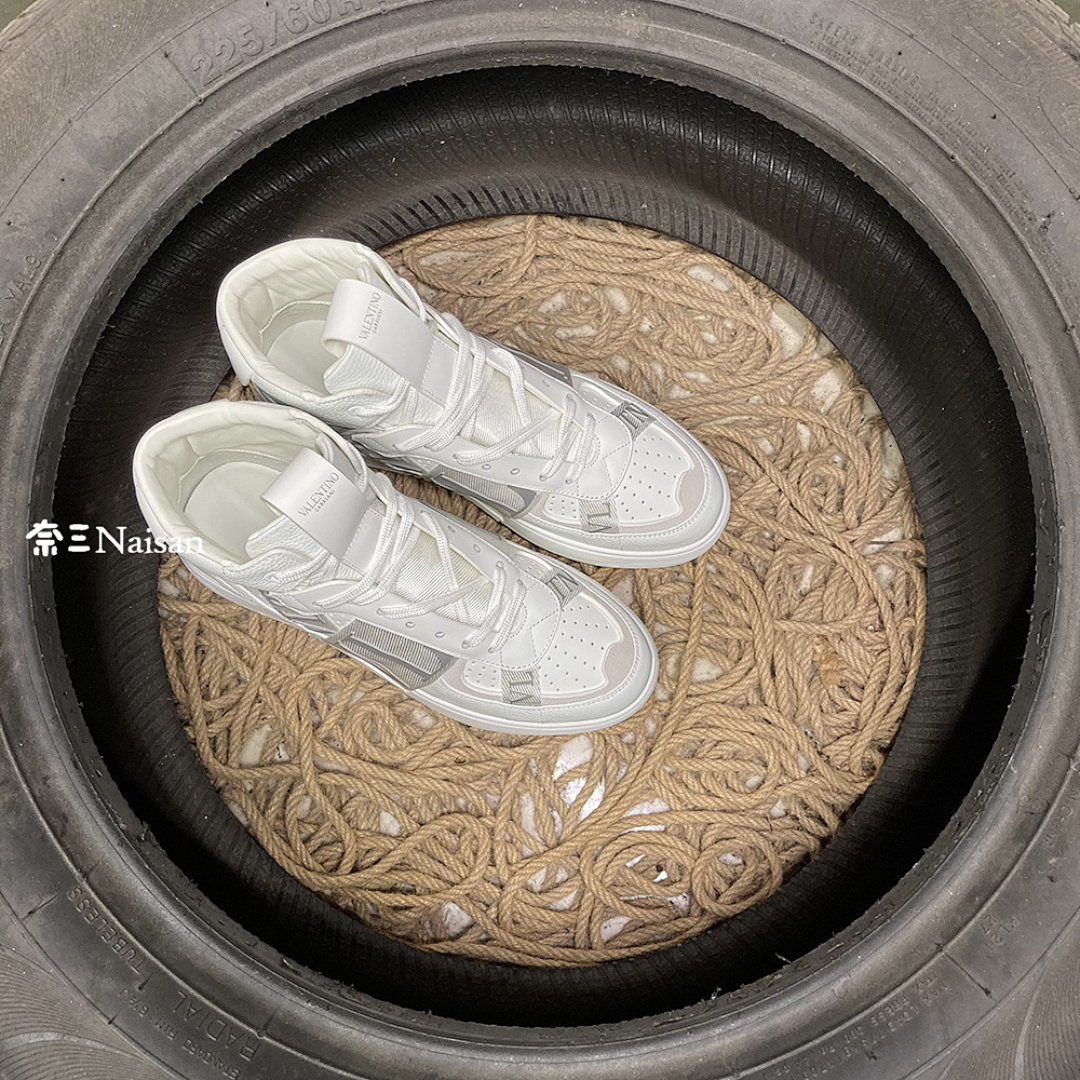 ▶ VL7N SNEAKER WITH BANDS HIGH - Image 5