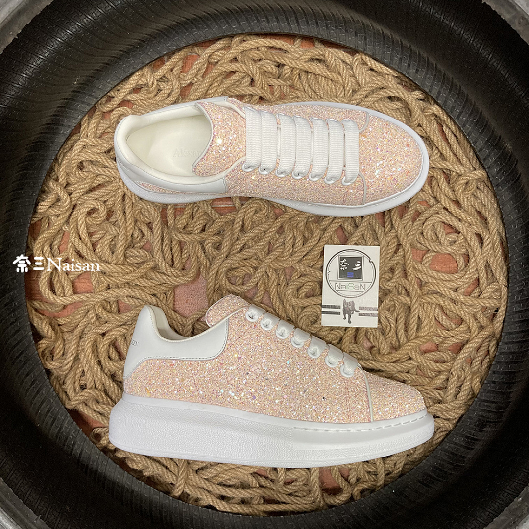 Christian Louboutin Alexander McQueen Sneaker Glitter Sparkle - Image 4