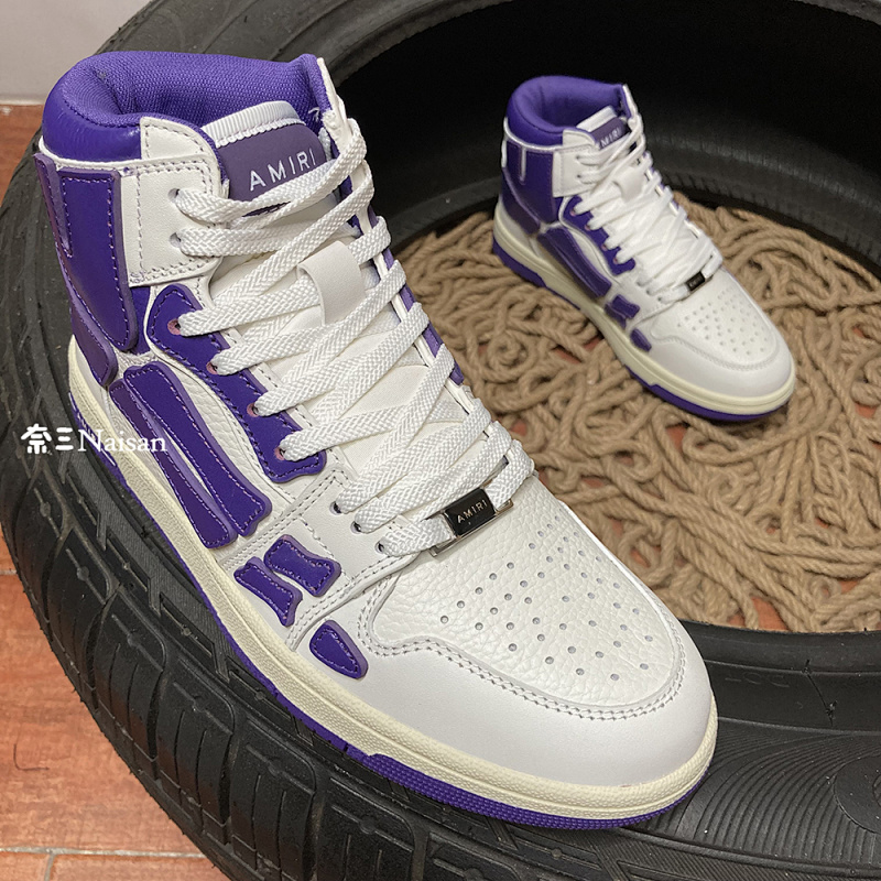 ▶ AMIRI Skel Top High Sneakers, photo 1
