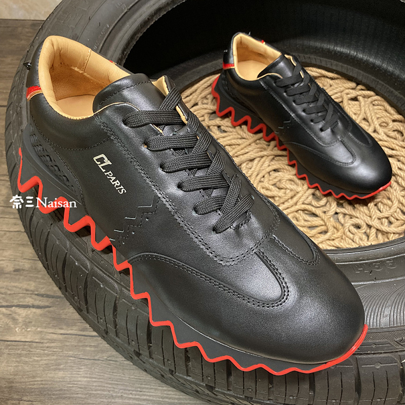 ▶ Loubishark Flat Sneakers, photo 1