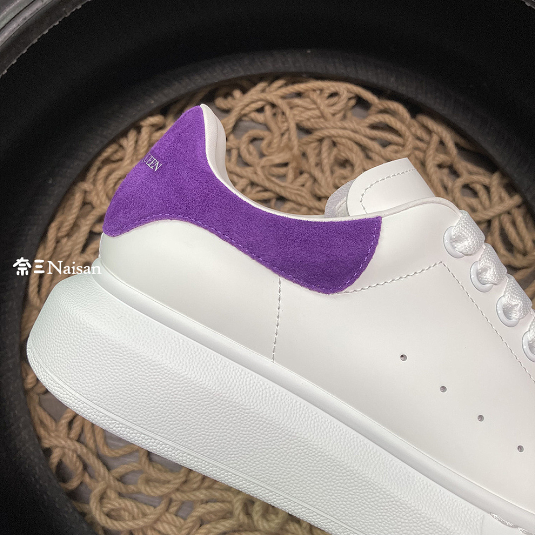 Christian Louboutin Alexander McQueen Sneaker Purple Suede Back