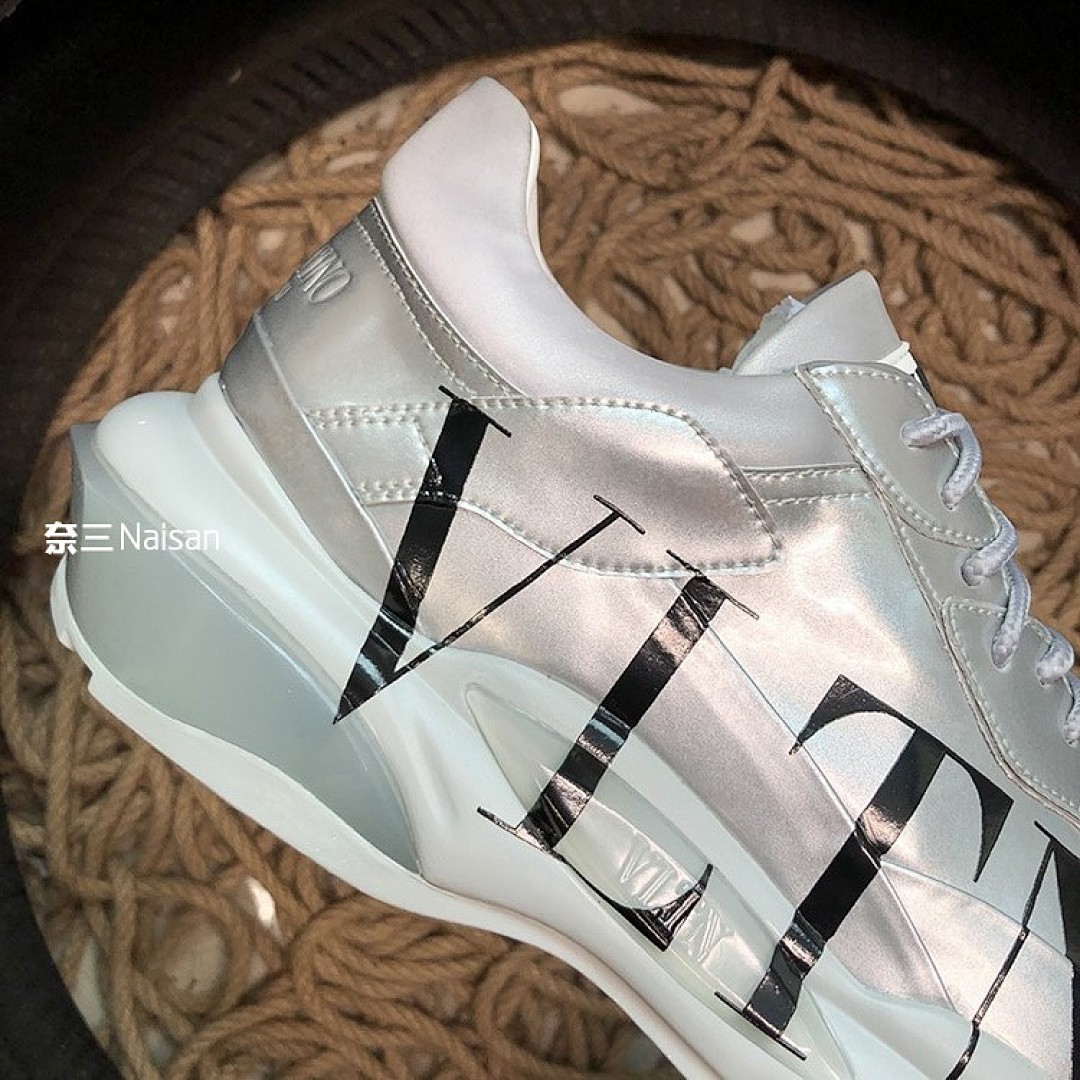 ▶ Valentino High Top Sneakers - Image 11