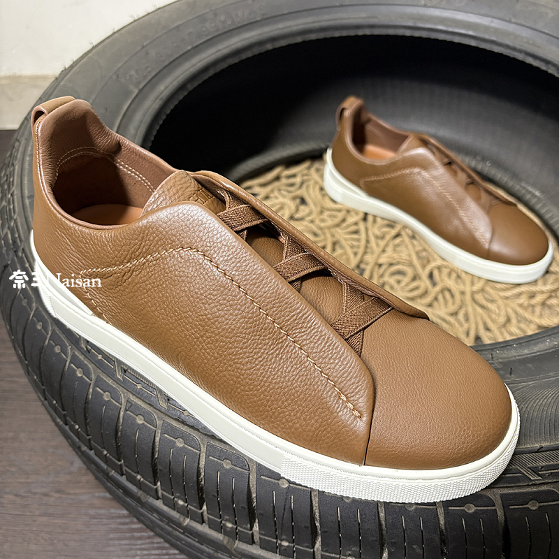 Chanel Triple Stitch™ Sneakers In (Light Brown), photo 1