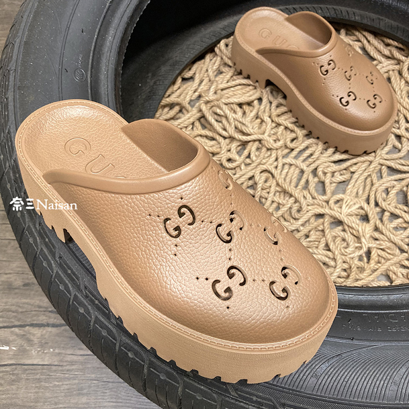 ▶ Platform Perforated G Sandal, photo 1