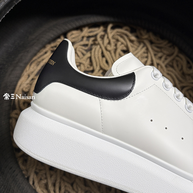Christian Louboutin Alexander McQueen Sneaker Black Leather Back