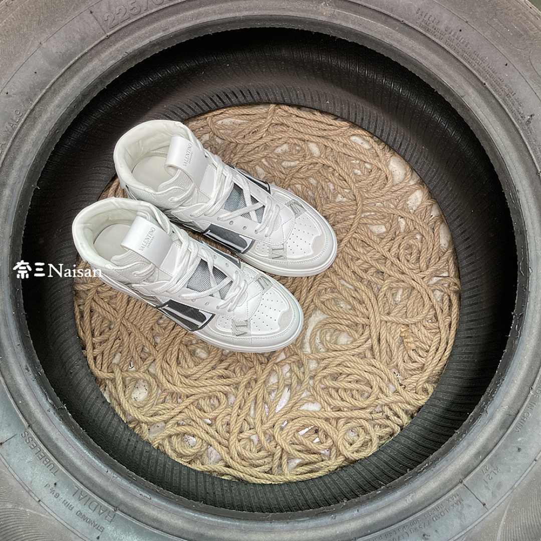 ▶ VL7N SNEAKER WITH BANDS HIGH - Image 5
