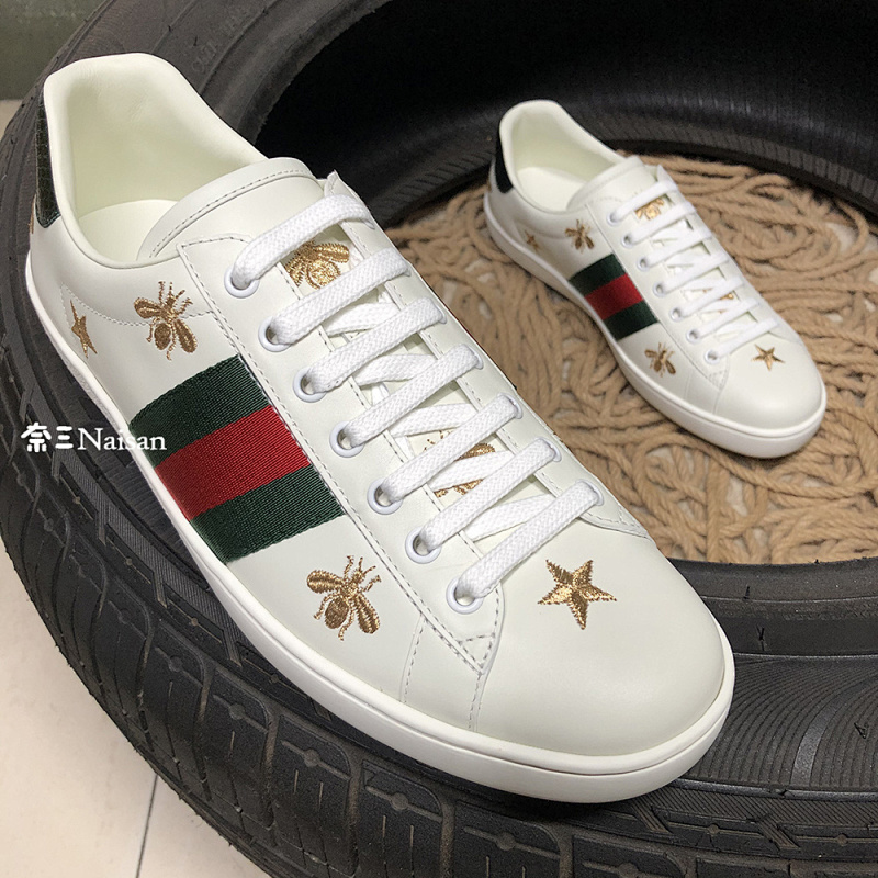▶ Ace Sneaker Bees And Stars Embroidered, photo 1