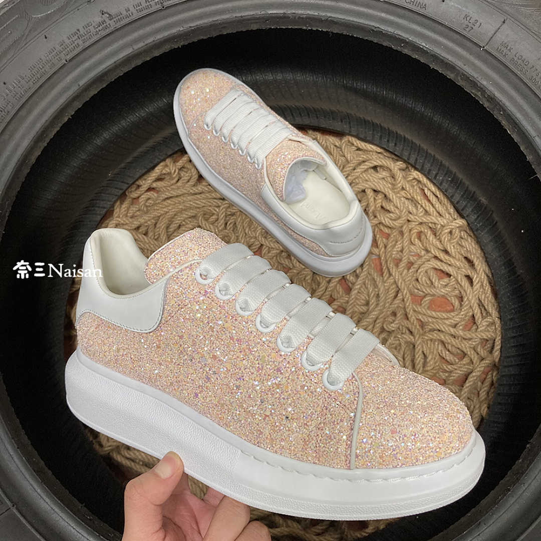 Christian Louboutin Alexander McQueen Sneaker Glitter Sparkle - Image 9