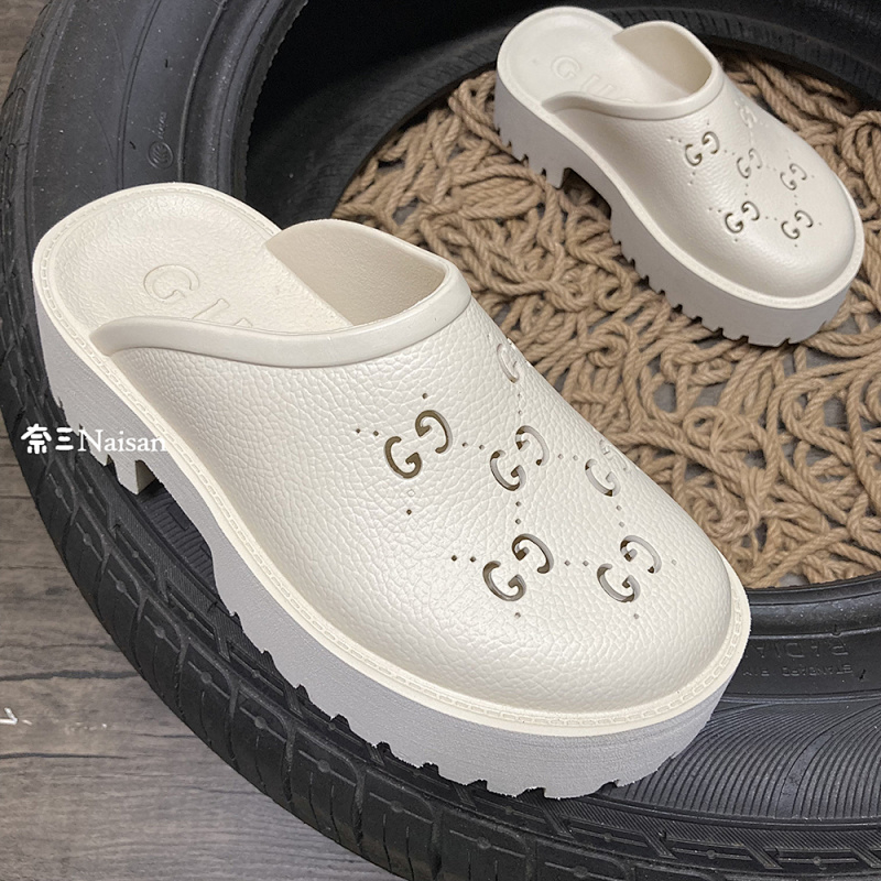 ▶ Platform Perforated G Sandal, photo 1