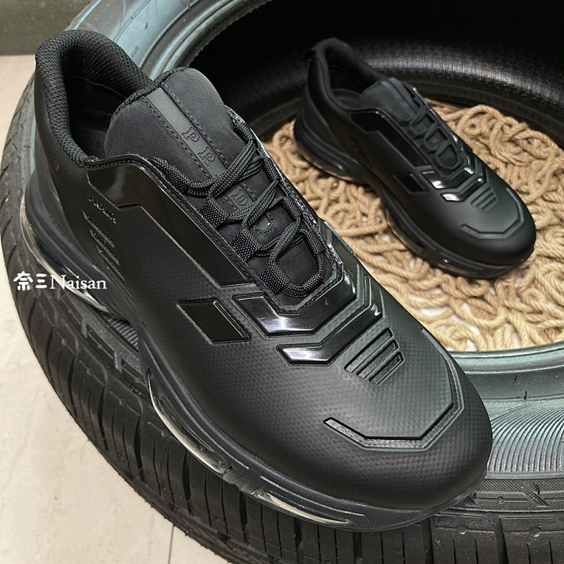 ▶ Collision Technical Fabric Sneakers, photo 1