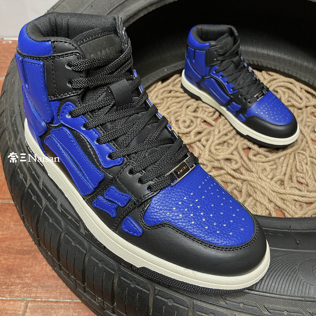 ▶ AMIRI Skel Top High Sneakers, photo 1