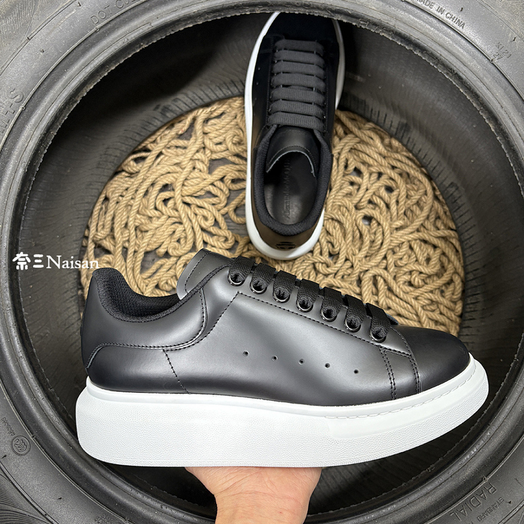 Christian Louboutin Alexander McQueen Sneaker With An Embossed Inverted Skull On The Heel Counter - Image 9