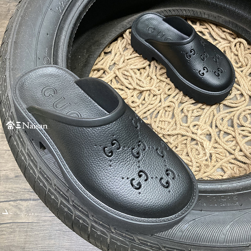 ▶ Platform Perforated G Sandal, photo 1
