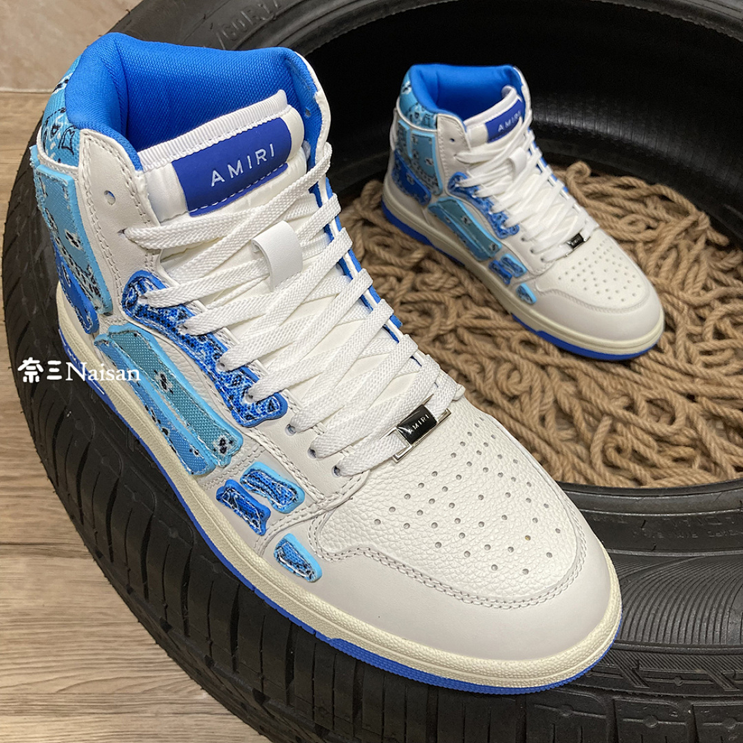 ▶ AMIRI Skel Top High Sneakers, photo 1