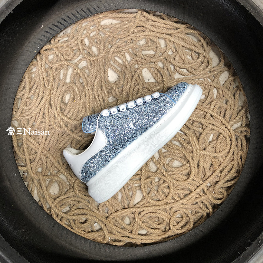 Christian Louboutin Alexander McQueen Sneaker Glitter Sparkle - Image 10