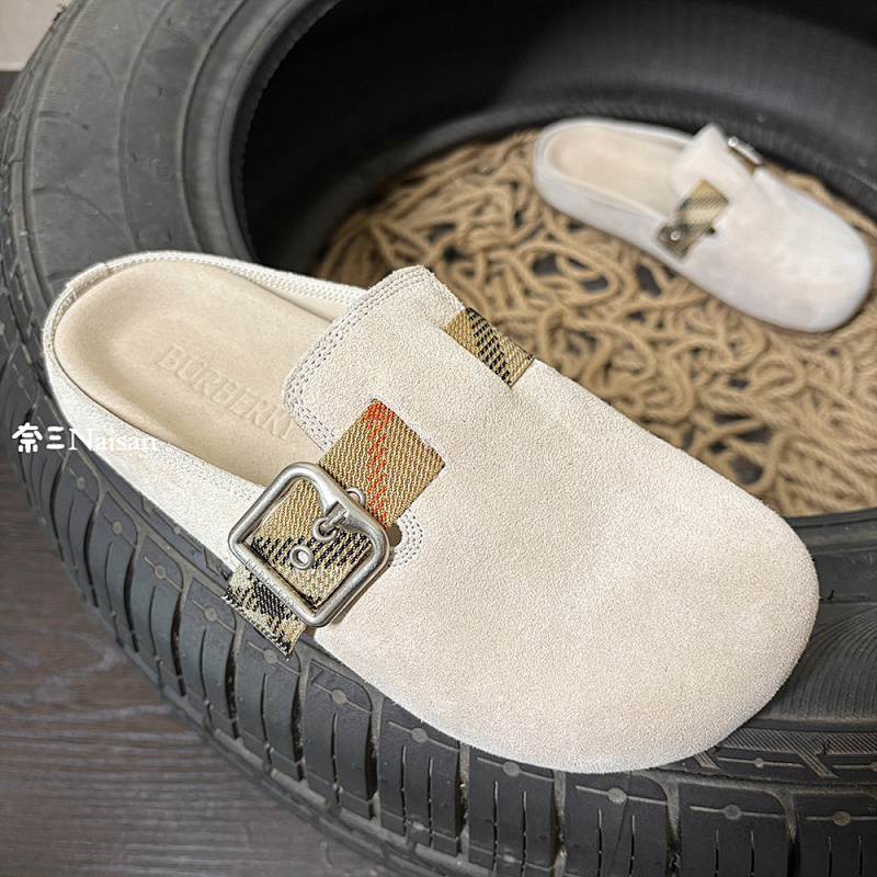 ▶ Check Suede Urchin Clogs, photo 1
