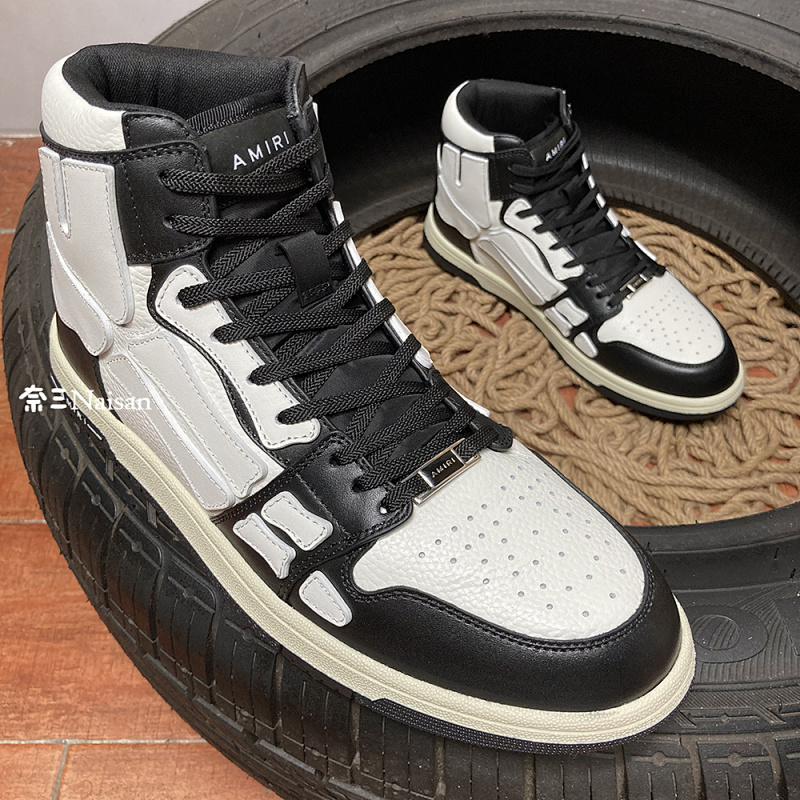 ▶ AMIRI Skel Top High Sneakers, photo 1