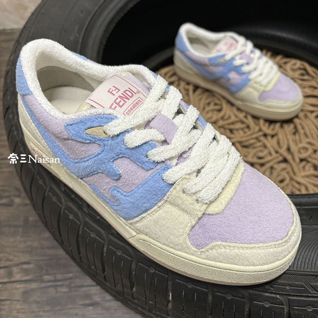 ▶ Step Beige Leather Low-Tops, photo 1