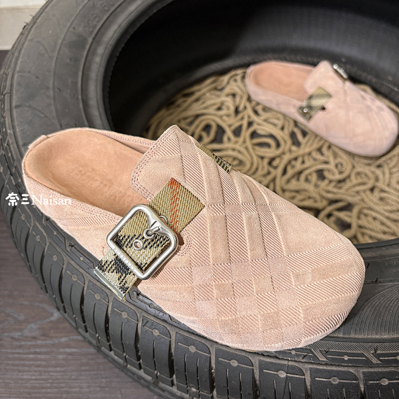 ▶ Check Suede Urchin Clogs, photo 1