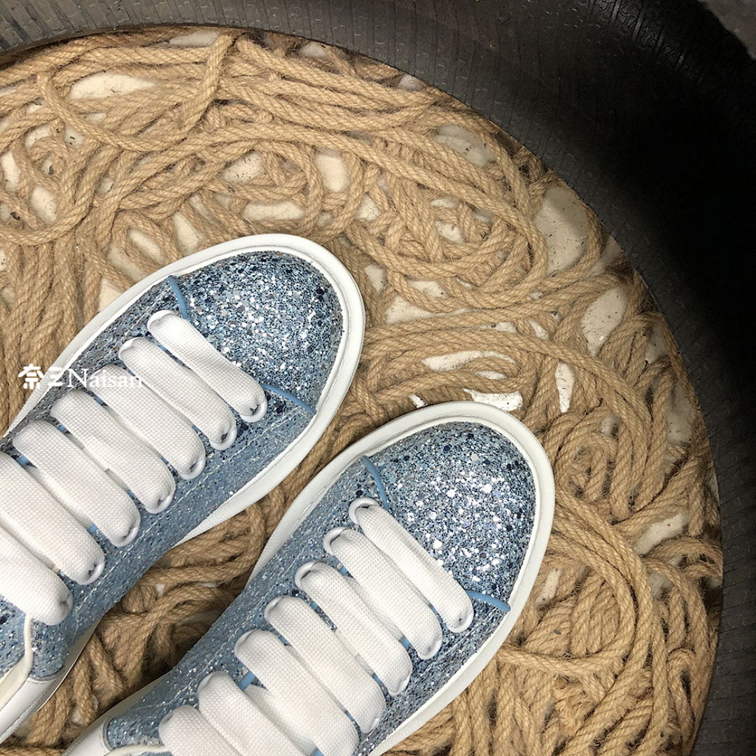Christian Louboutin Alexander McQueen Sneaker Glitter Sparkle - Image 5