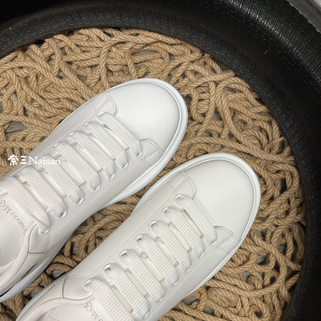 Christian Louboutin Alexander Mcqueen Sneaker Black Print Back - Image 6