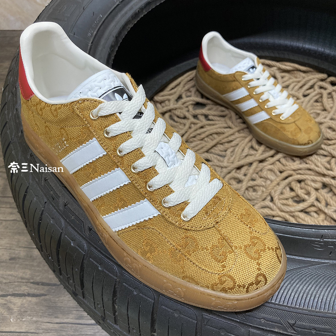 Adidas X Gucci Men's Gazelle Sneaker, photo 1
