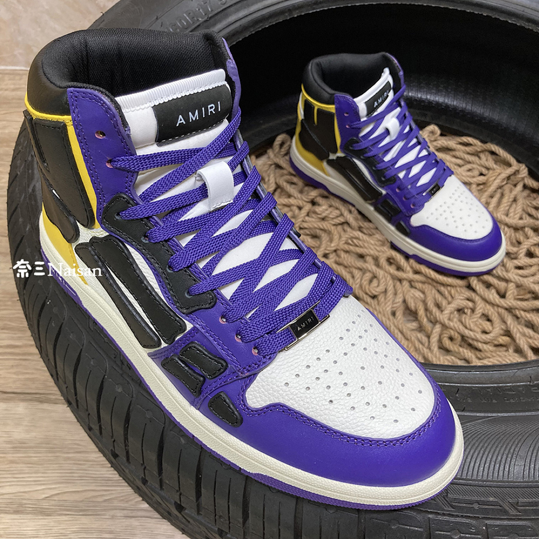 ▶ AMIRI Skel Top High Sneakers, photo 1