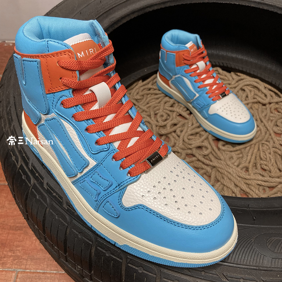 ▶ AMIRI Skel Top High Sneakers, photo 1