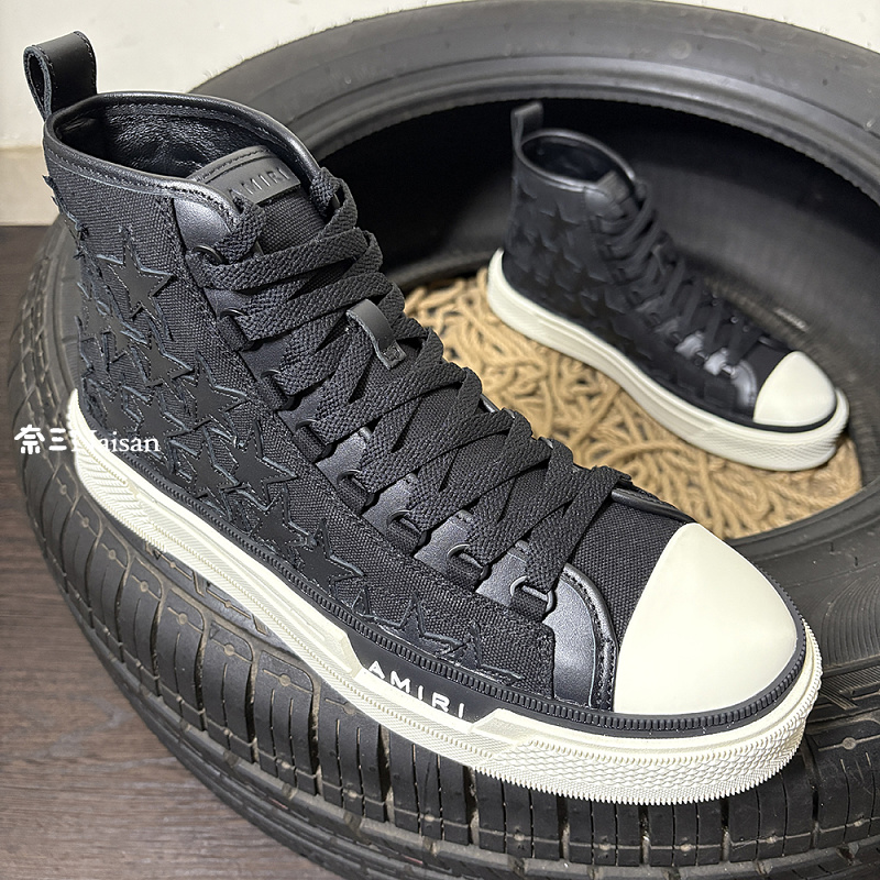 ▶ AMIRI Court High-Top Sneakers, photo 1