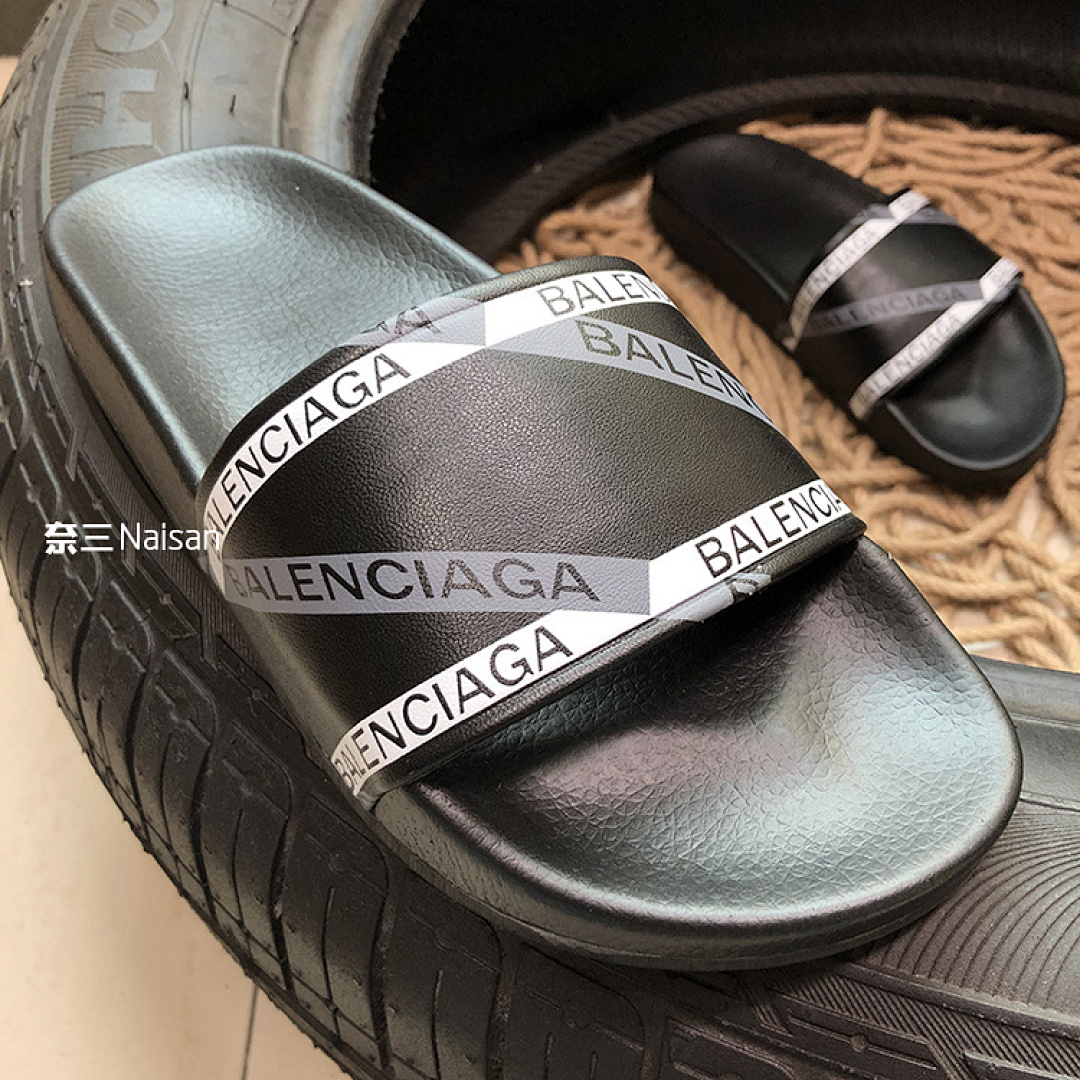 ▶ Logo Print Slide Sandal, photo 1
