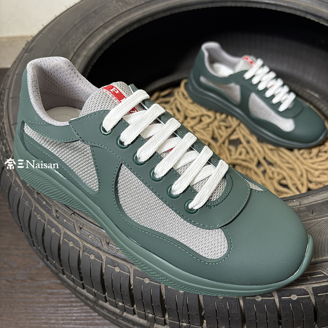 ▶ America's Cup Soft Rubber And Bike Fabric Sneakers, photo 1