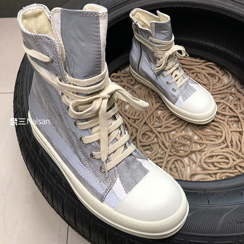 Other RO DRKSHDW Ramones Gray White High Top Sneakers, photo 1