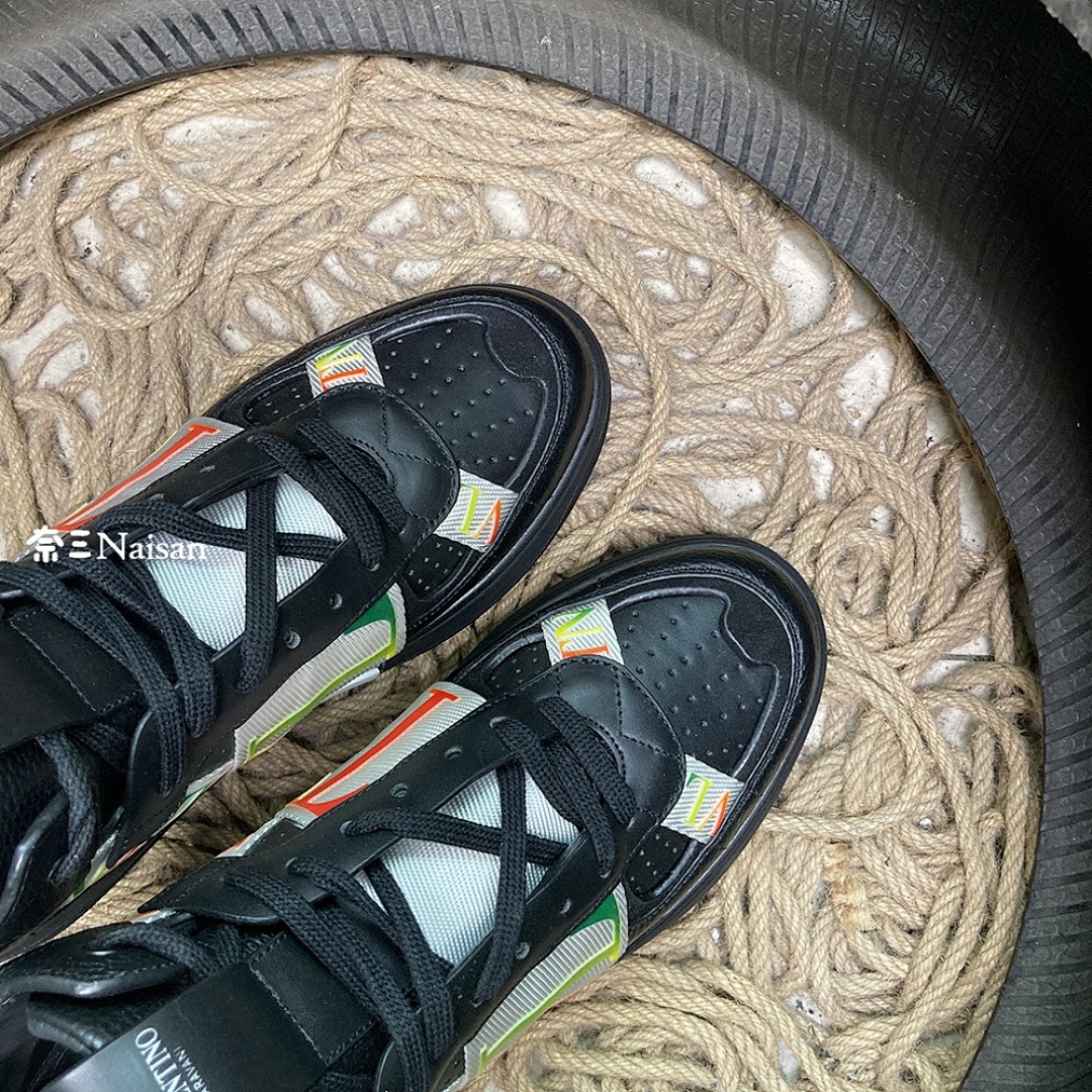 ▶ VL7N SNEAKER WITH BANDS HIGH - Image 6