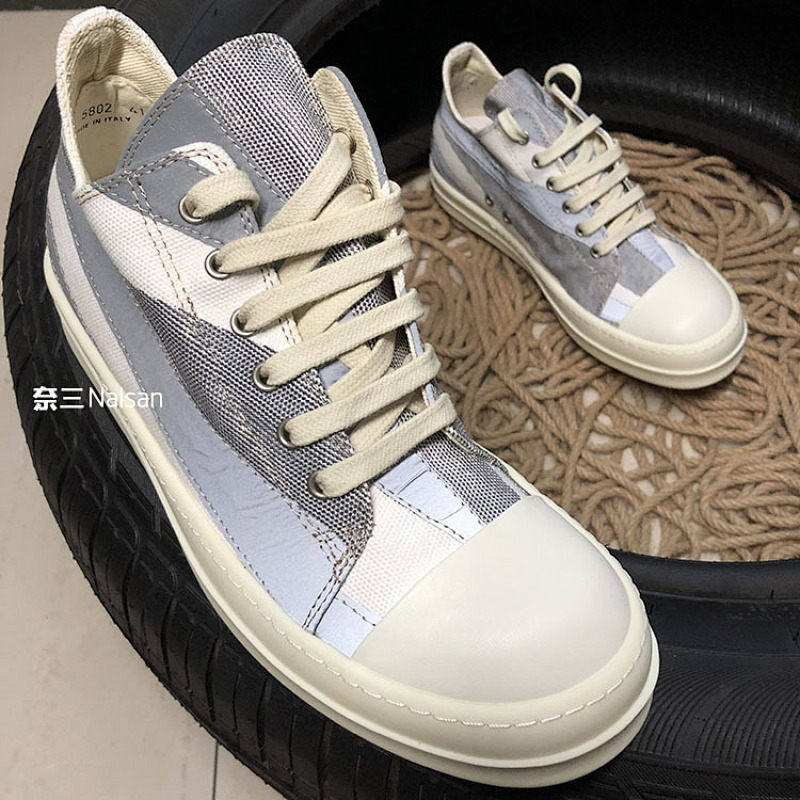 Other RO DRKSHDW Ramones Gray White Low Top Sneakers, photo 1