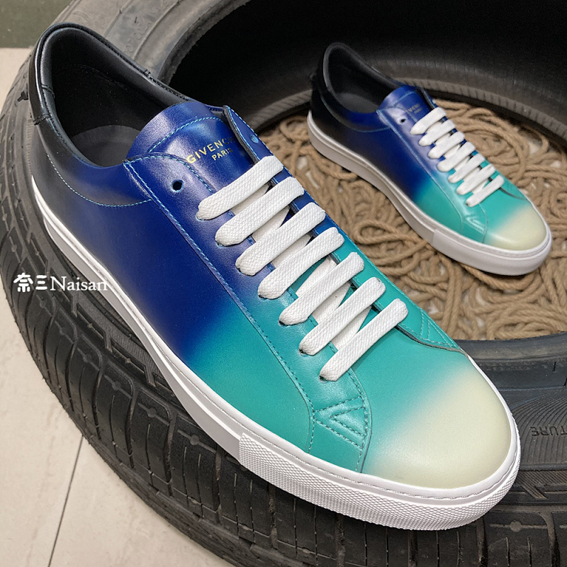 ▶ GVC White Leather Low Top Fashion Sneaker, photo 1