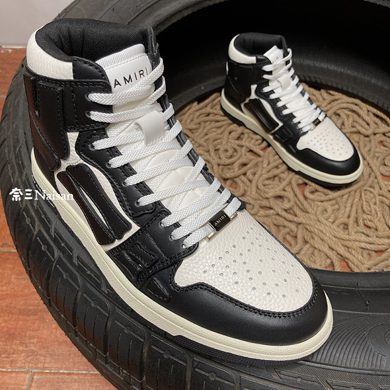 ▶ AMIRI Skel Top High Sneakers, photo 1