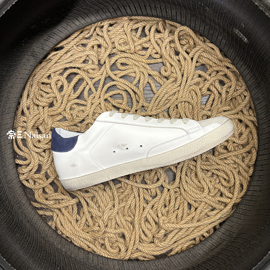 ▶ Super32 Super-Star Sneakers In Navy Suede - Image 12
