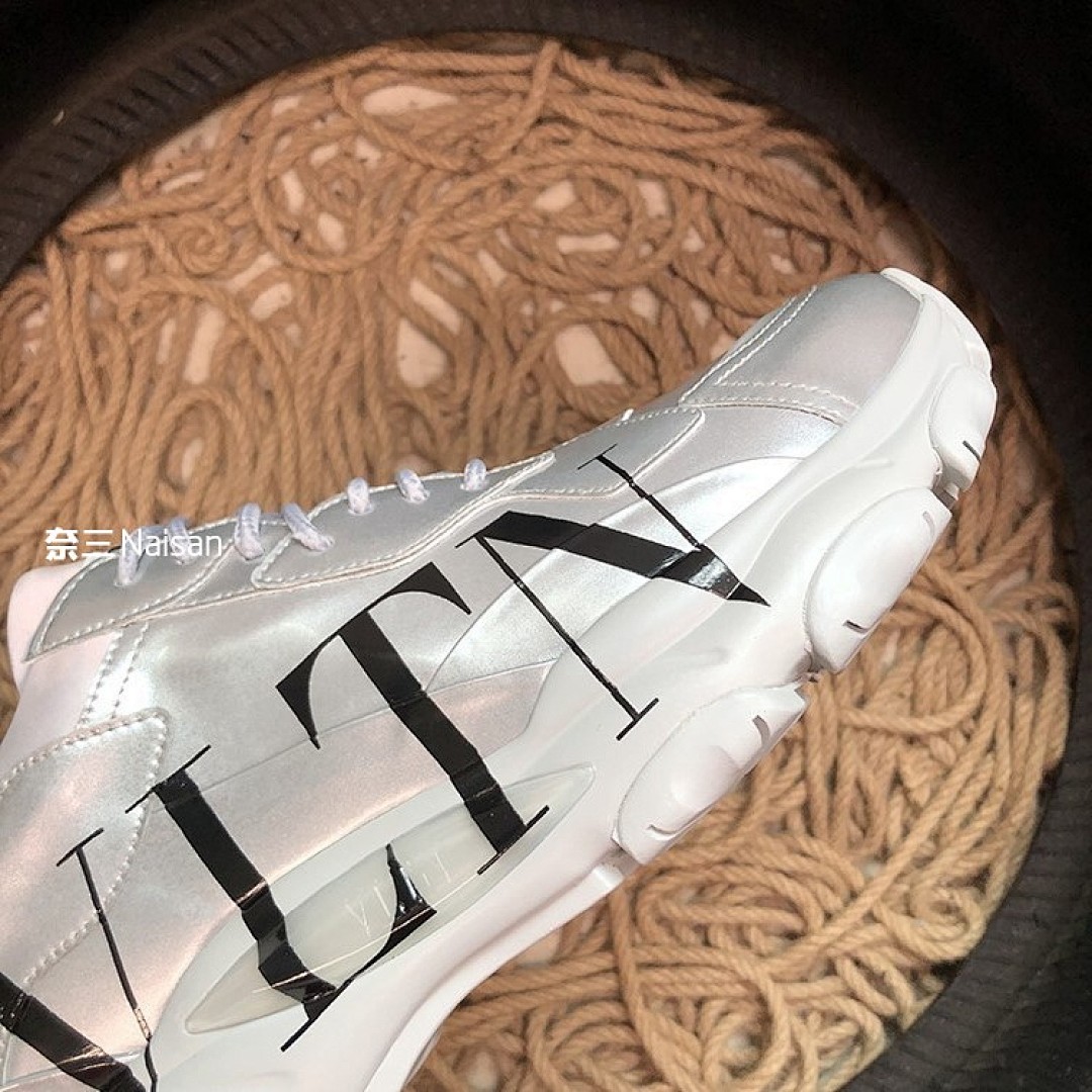 ▶ Valentino High Top Sneakers - Image 12