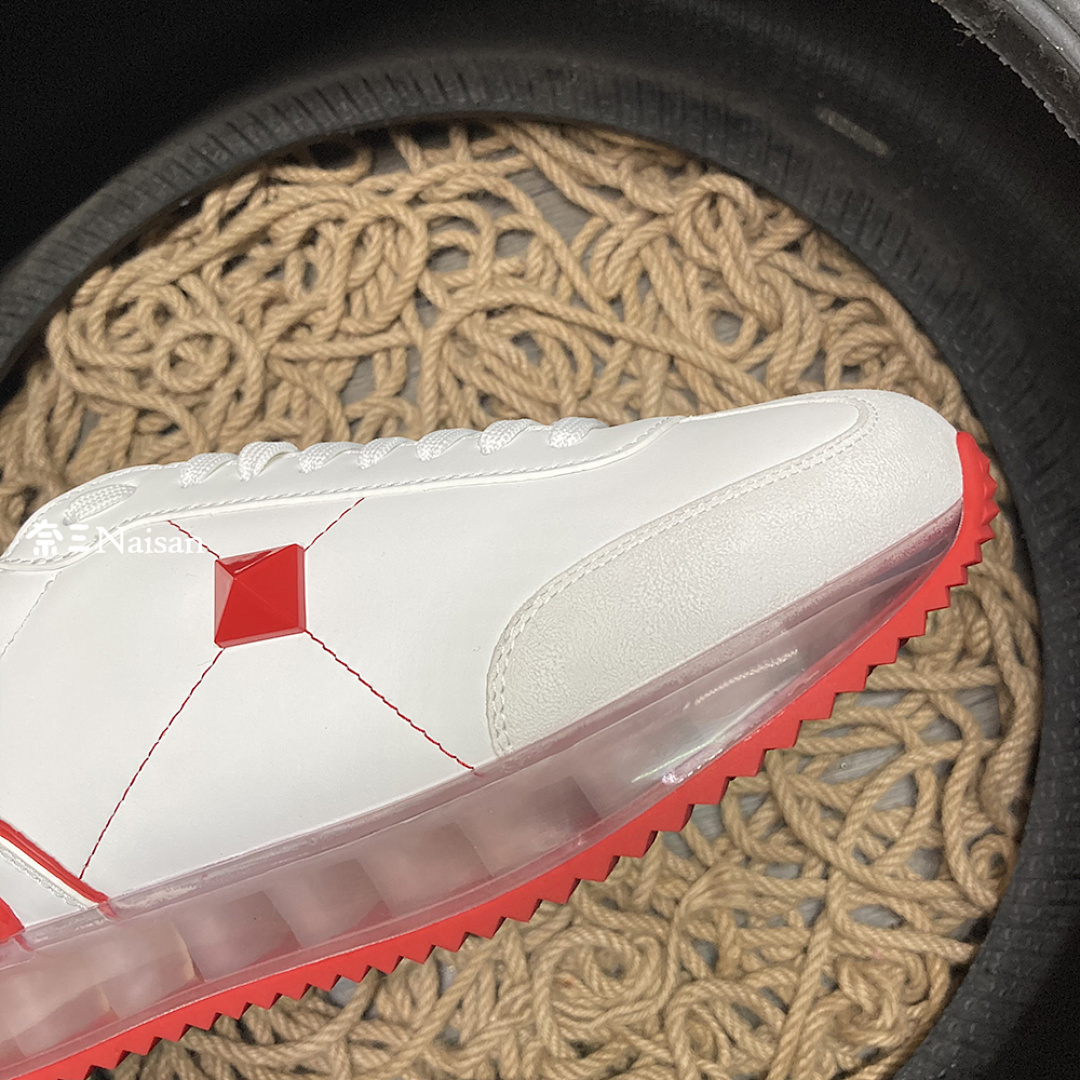▶ STUD AROUND LOW-TOP CALFSKIN AND NAPPA - Image 12