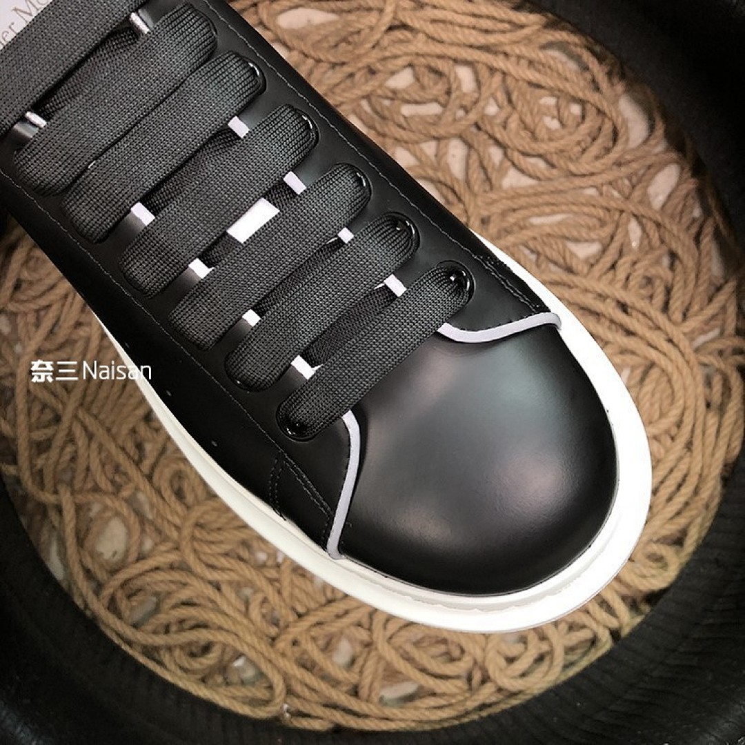Christian Louboutin Alexander McQueen 3M Reflective Sneaker (Black) - Image 15