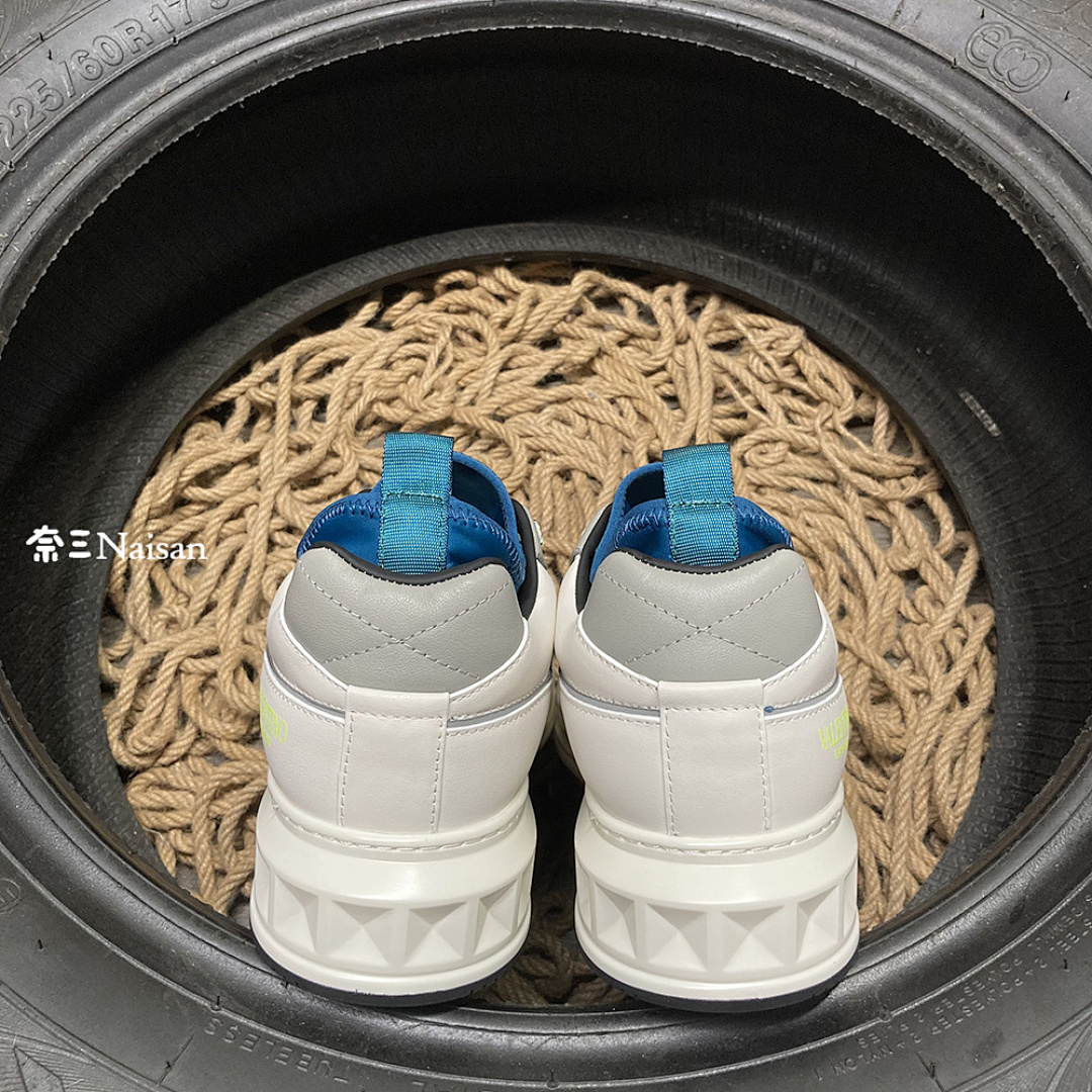 On Running ONE STUD MID-TOP SNEAKER IN NAPPA LEATHER - Image 9