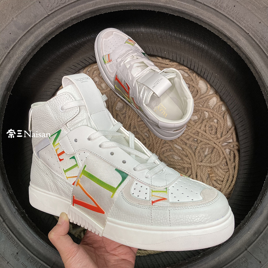 ▶ VL7N SNEAKER WITH BANDS HIGH - Image 8