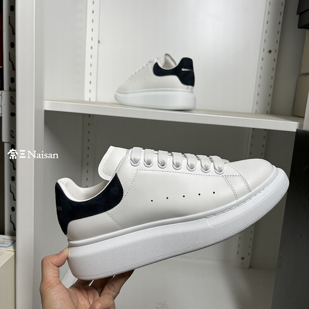 Christian Louboutin Alexander McQueen Sneaker Grey Blue Suede Back - Image 18