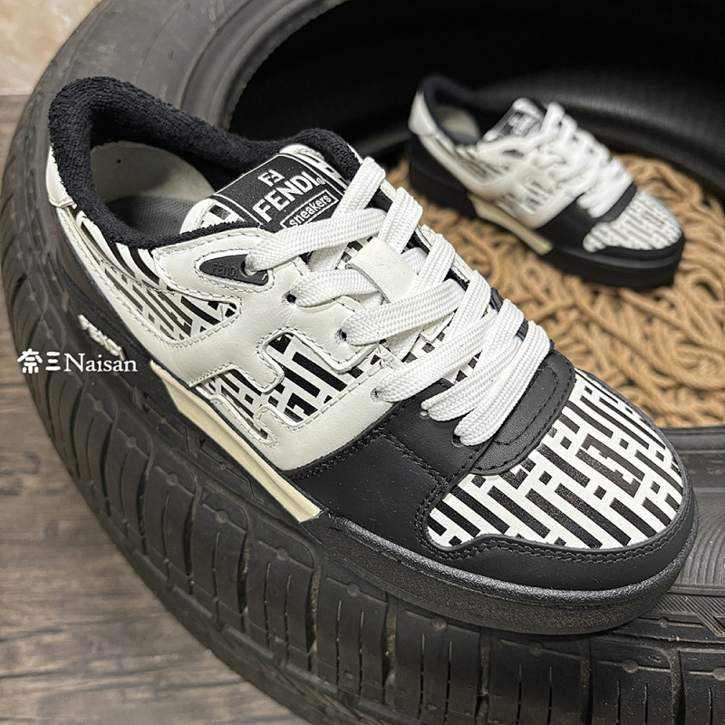 ▶ Step Beige Leather Low-Tops, photo 1