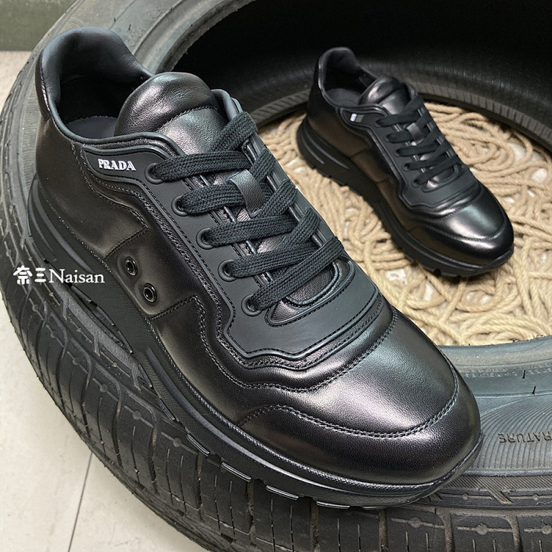 ▶ Prax 01 Leather Sneakers, photo 1