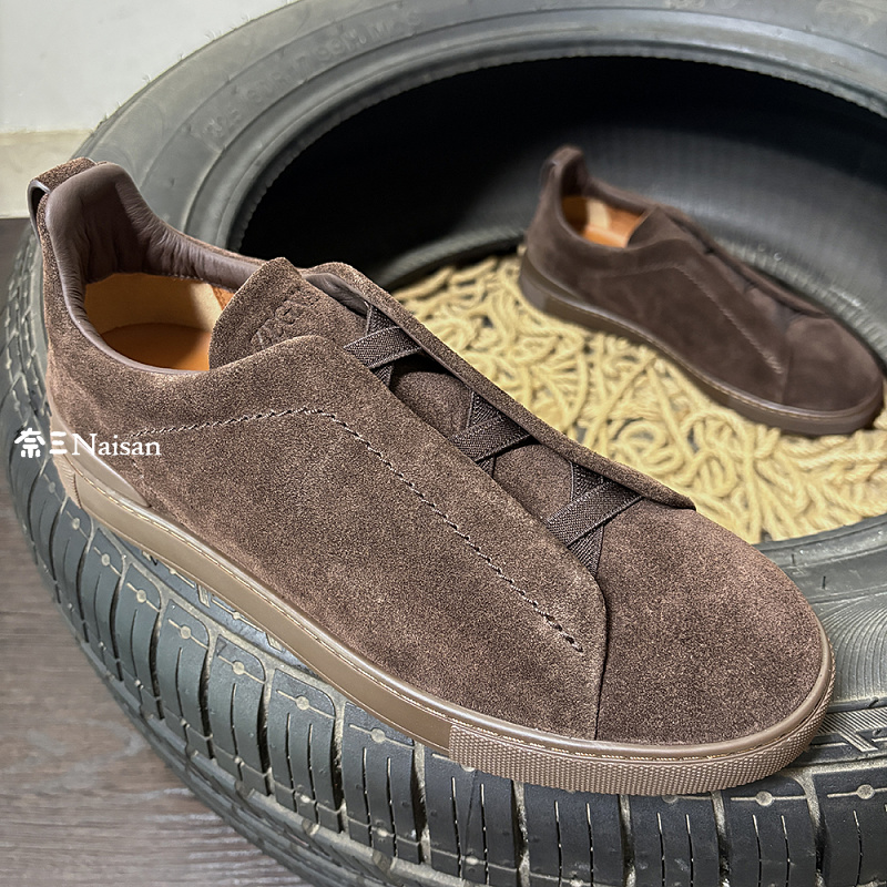 Chanel Triple Stitch™ Sneakers In (Coffee), photo 1
