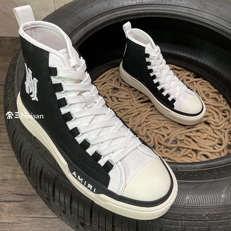▶ AMIRI Court High-Top Sneakers, photo 1