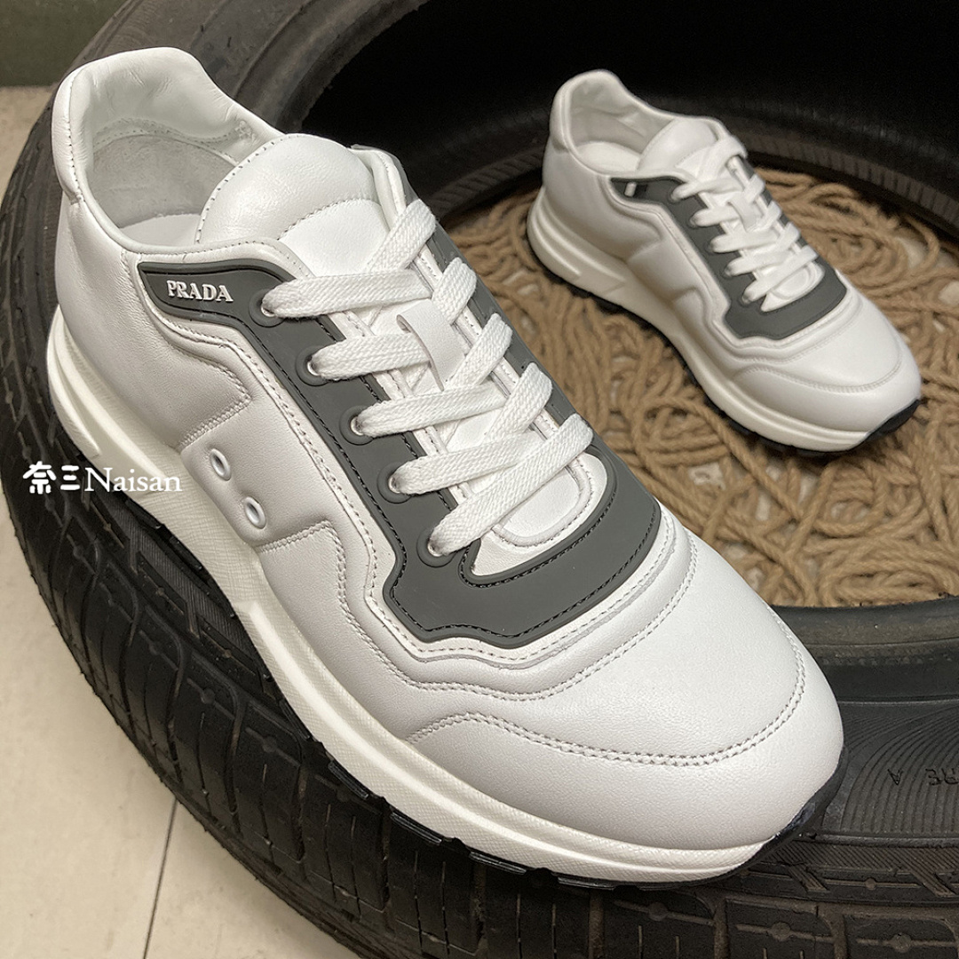 ▶ Prax 01 Leather Sneakers, photo 1