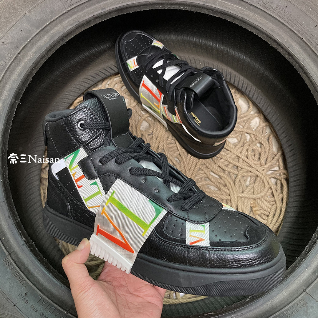 ▶ VL7N SNEAKER WITH BANDS HIGH - Image 8