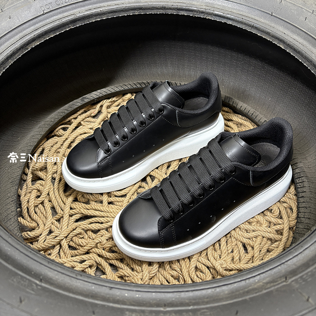 Christian Louboutin Alexander McQueen Sneaker With An Embossed Inverted Skull On The Heel Counter - Image 7